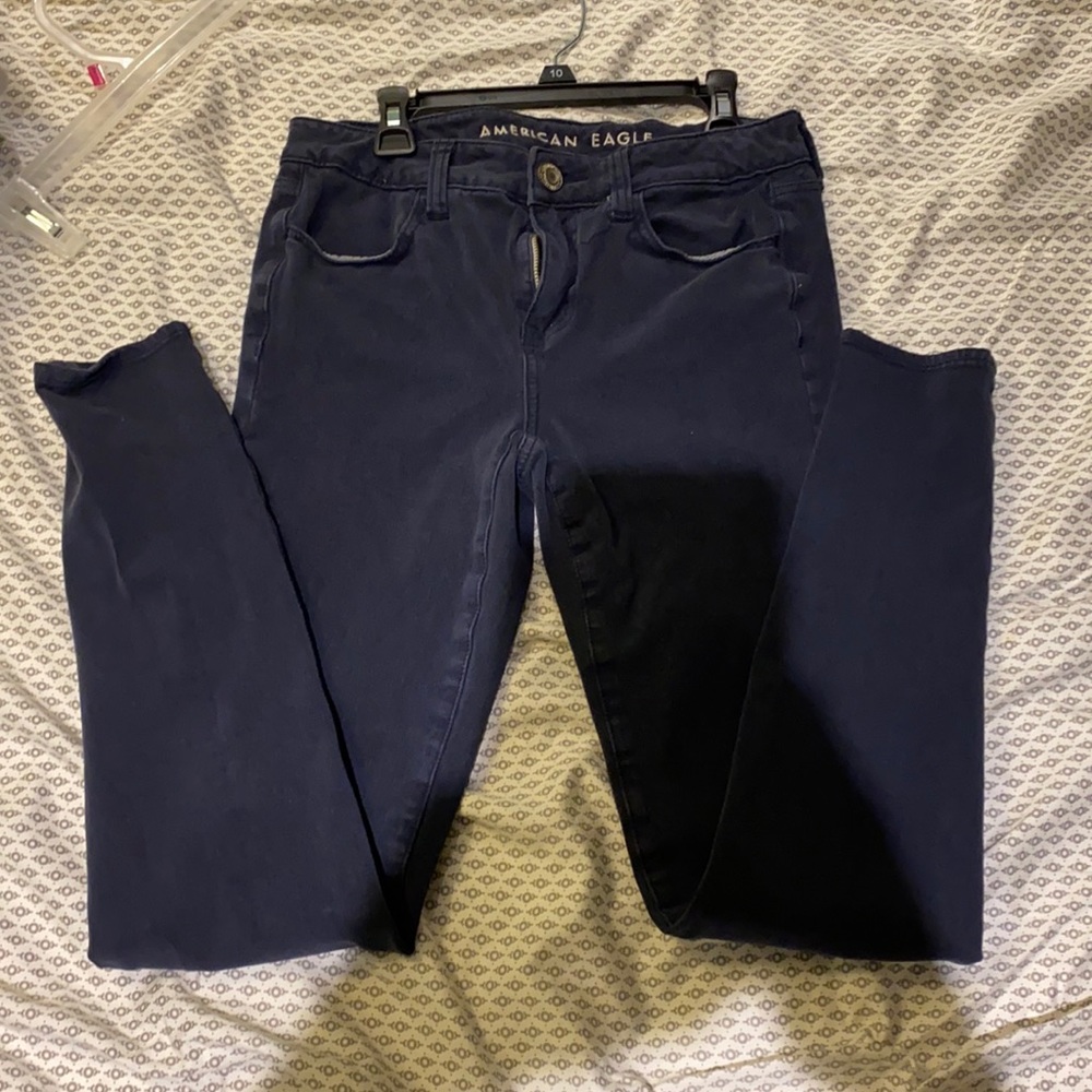 Navy American Eagle Pants